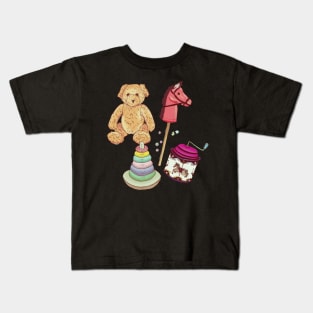 Vintage Toys Kids T-Shirt